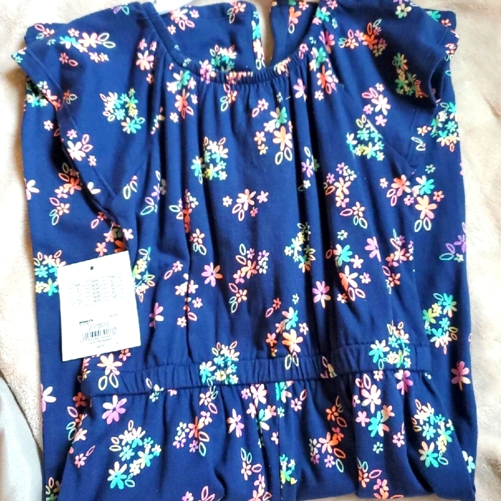 5t floral romper